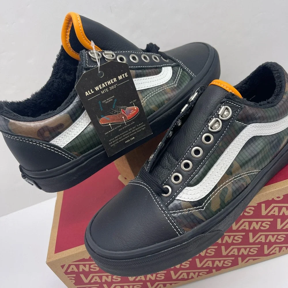 Vans WMNS Old Skool All Weather Mte (Mte) Black/Camouflage Sneakers VN0A348F2TI